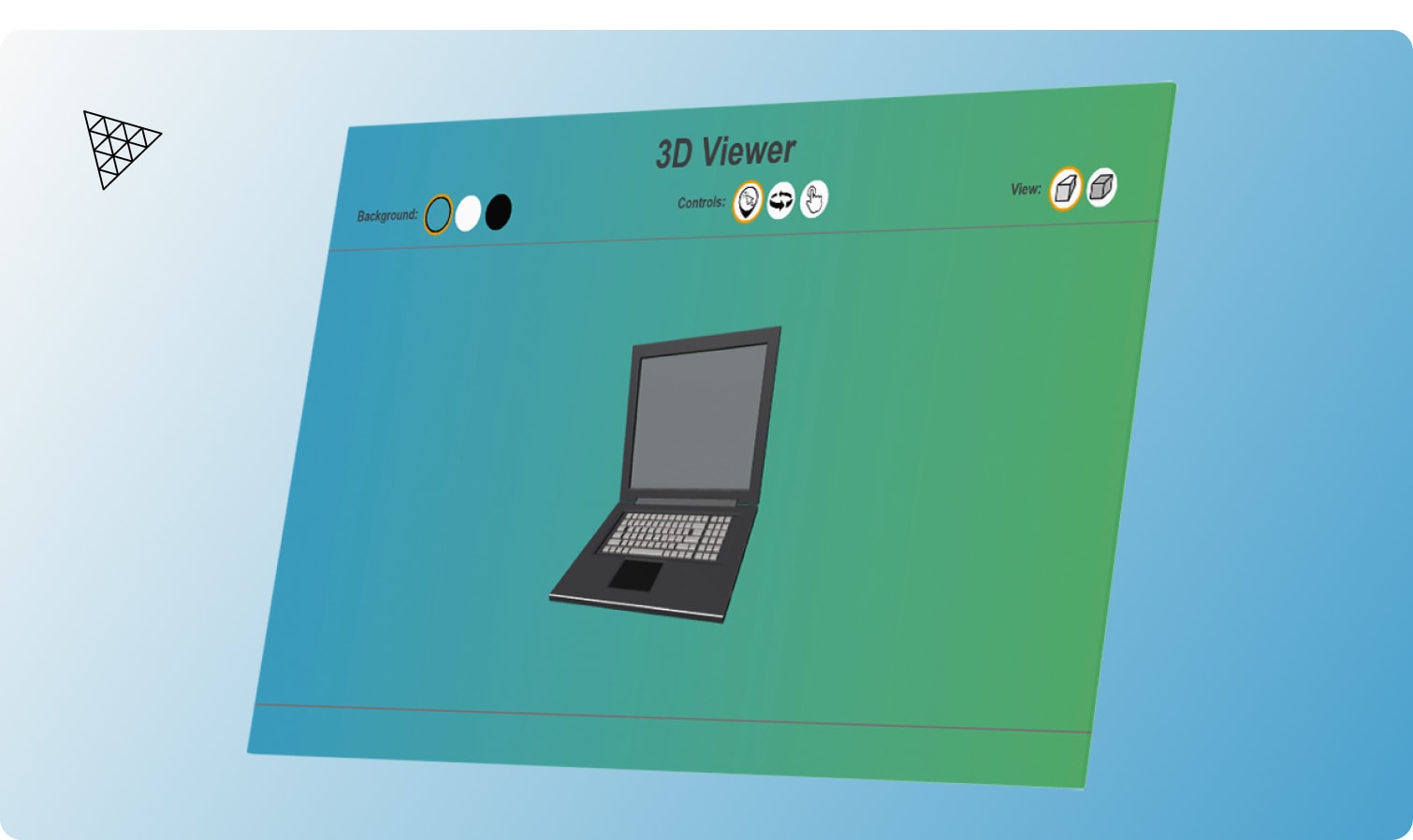 3D viewer product image